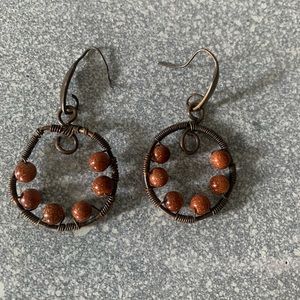 Circular Dangle Earrings